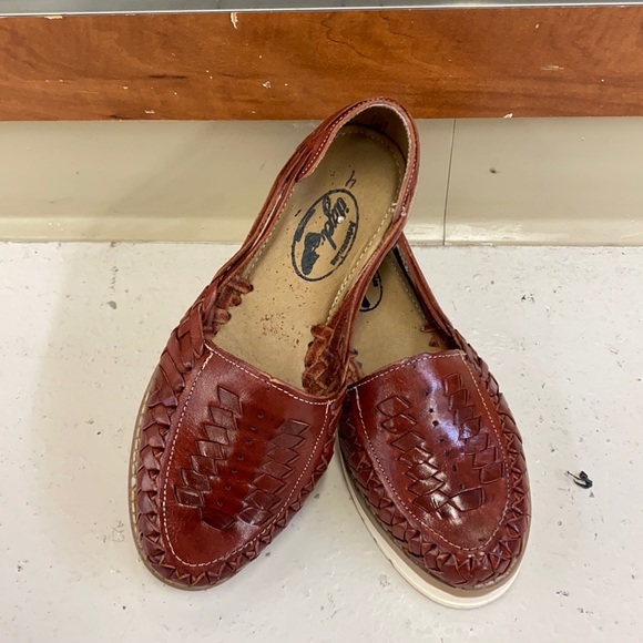 Itzel Shoes - Itzel Mexican Huarache Sandal Loafers